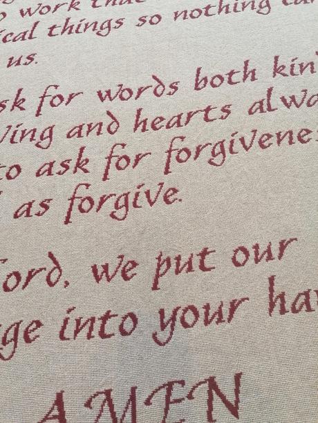 Prehoz na posteľ "modlitba" výr. usa, 