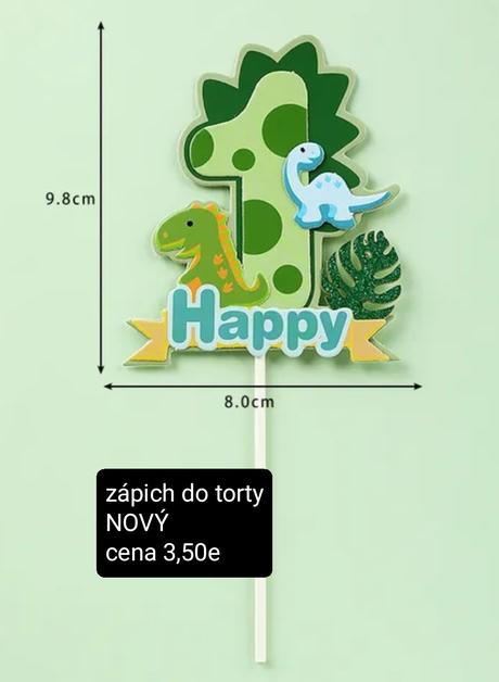 Párty dekorácie na tému dinosaury, 