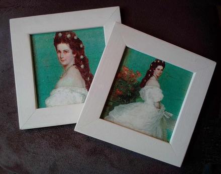 Sada 2 obrazov sissi,