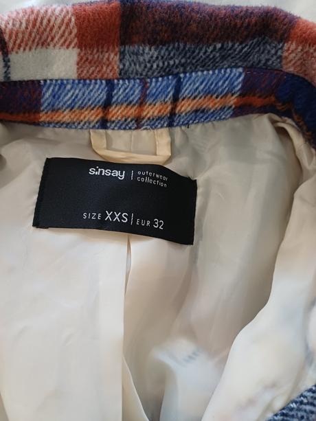 Bunda oversized xxs, sinsay,xs