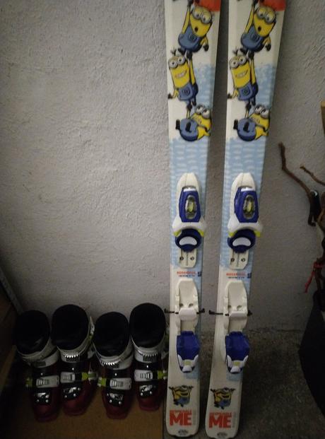 Detsky lyziarsky set, rossignol,110-119 cm