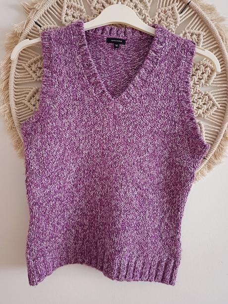 Fialová vesta vero moda, vero moda,m