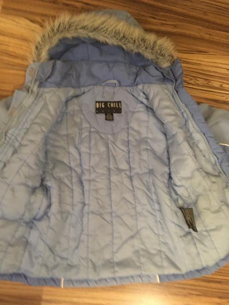 Zimná praktická bunda s mikinou + rukavice, 104