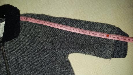 Kabát 80 zara knit frajersky, zara,80