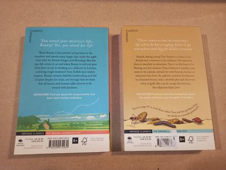 Vintage classics     sewell / twain / carroll, 