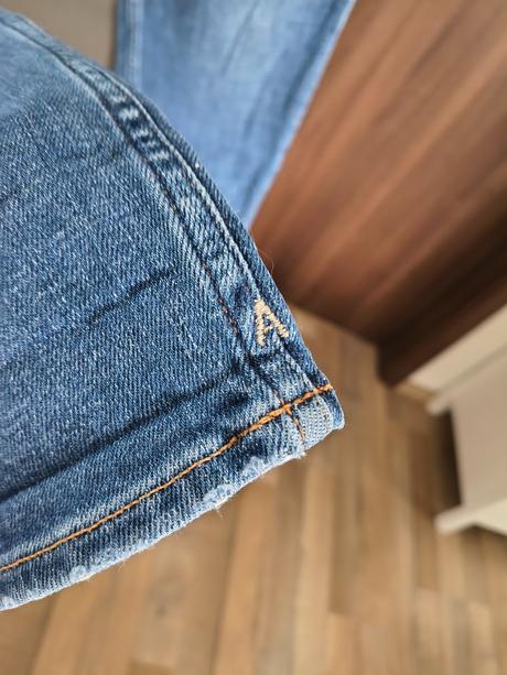 Scotch & soda slim rifle s vysokým pásom s, s