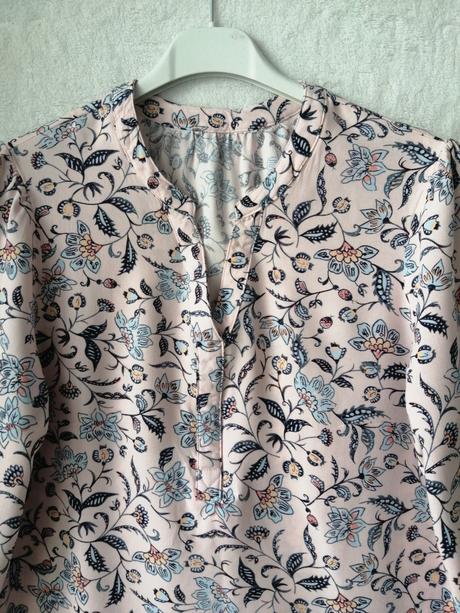 Pekná púdrovo rúžová blúzka, f&f,36