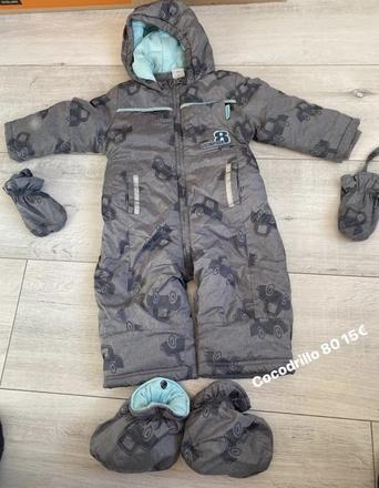 Overal s odnímateľnými nožičkami a rukavickami, coccodrillo,80