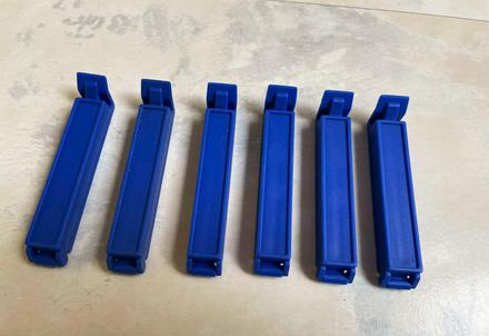 Sada štipcov na uzatváranie sáčkov 25 ks,