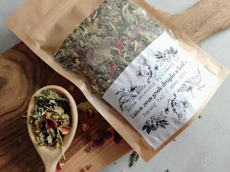 Sypaný ručne zbieraný bio čaj, 