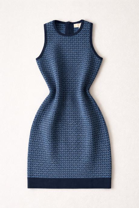 Michael kors monogram modré šaty, michael kors,s