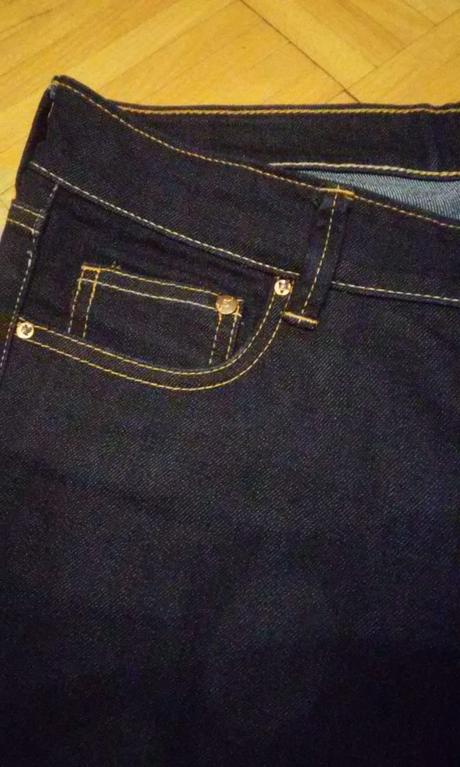 Dámske riflové kraťasy h&m, h&m,l