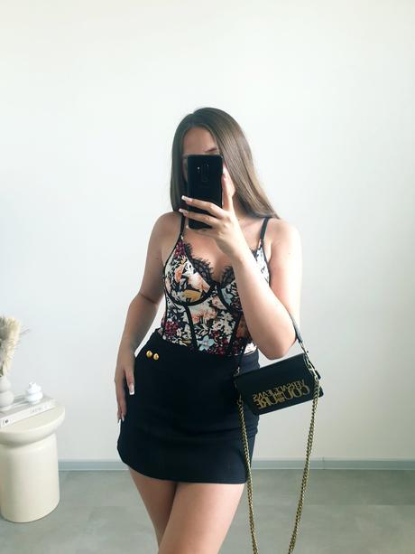 Kvetovaný top s/m, s