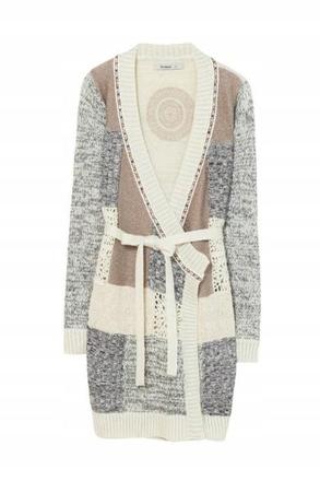 Desigual original luxusny kardigan nepouzivany s-l, desigual,l / m / s