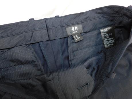 Panske trendy elegantne nohavice, h&m,l