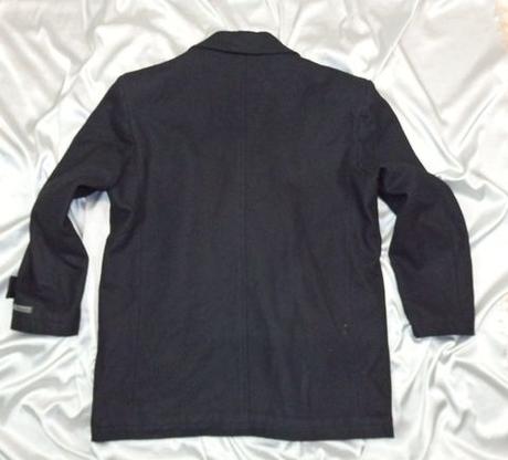 Kvalitný čierny pánsky kabát, authentic,xl