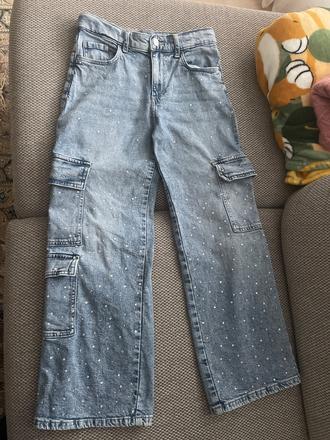 Široké rifle, h&m,146