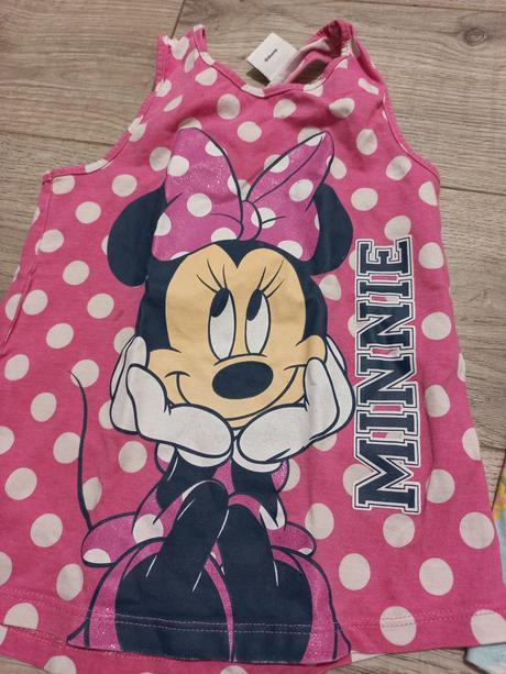 Letne tielko zara + minnie, 110, zara,110