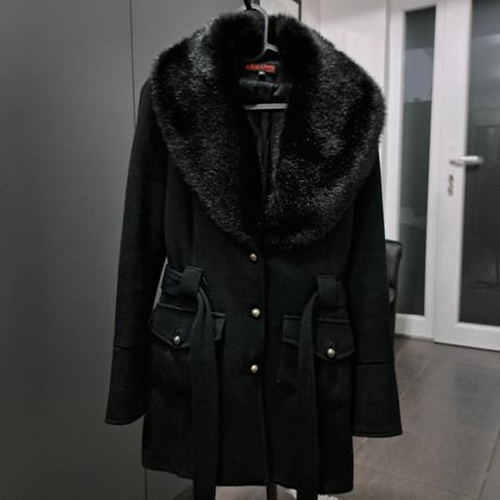 Elegantný kabát s/m, esoline,s