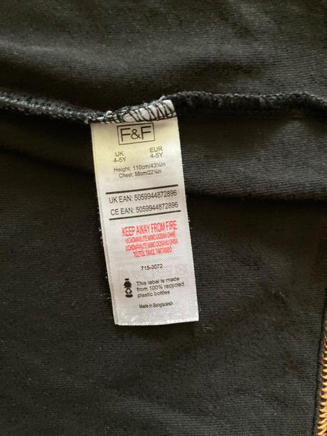 Tričko halloween, f&f,110