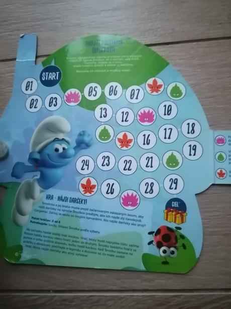 Šmolkovia stikeez komplet,