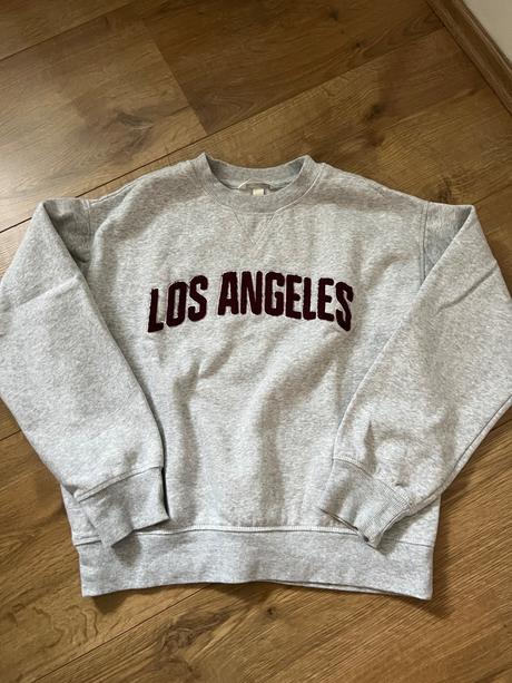 Sivá mikina h&m, h&m,xs