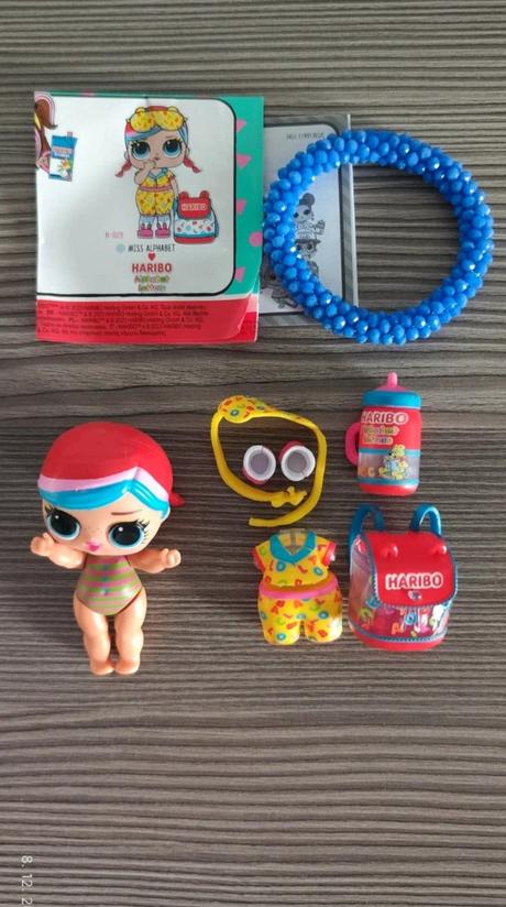 Lol surprise mini sweets haribo miss alphabet,