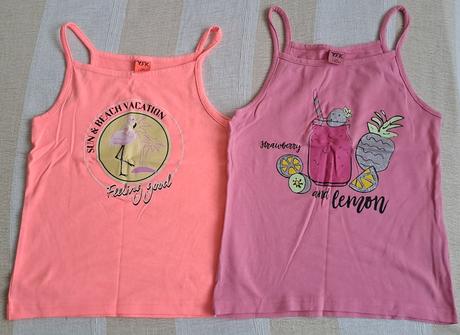 Letné tričká - tielka 128, kiki&koko,128