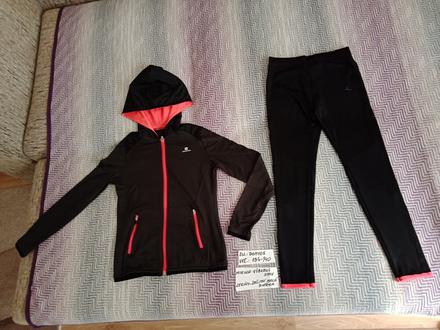 Dievčenska športova súprava zn.domyos veľ.134-140, domyos,134