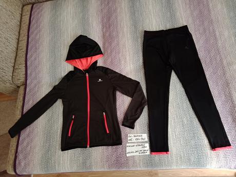 Dievčenska športova súprava zn.domyos veľ.134-140, domyos,134