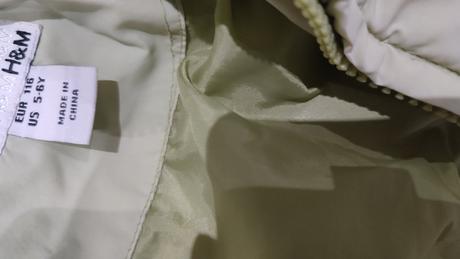Zimná bunda, h&m,116
