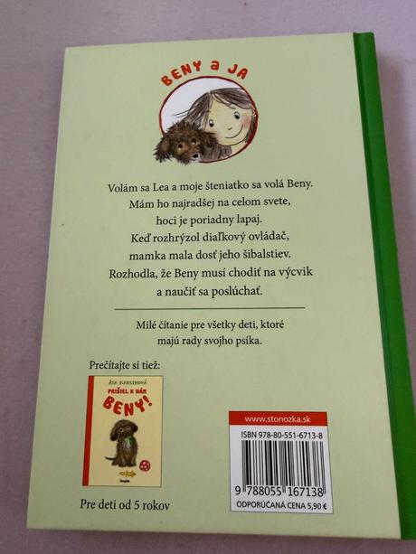 Kniha beny ide na výcvik, 
