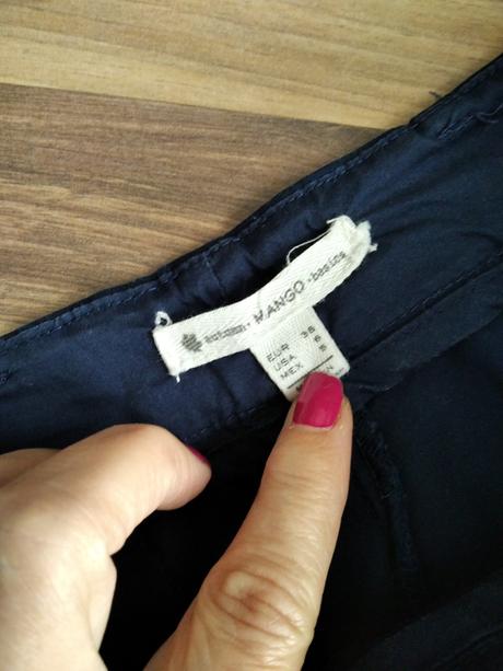Nohavice, mango,38