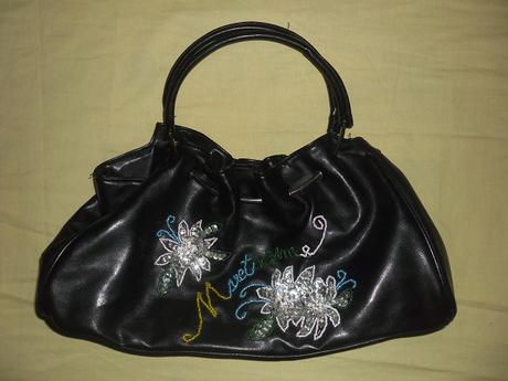 448 kabelka s flitrami,