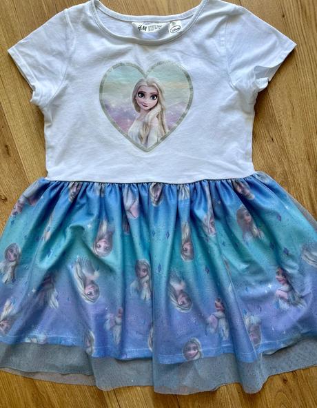 Elsa saty frozen - 110/116 h&m, h&m,110