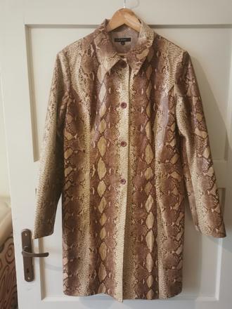 Prechodný kabátik s hadím vzorom, vero moda,42