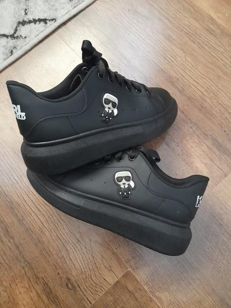 Tenisky na štýl karl lagerfeld, 38