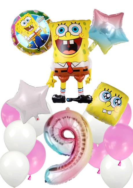 Balóny spongebob 84cm - až 15/16 kusov, 
