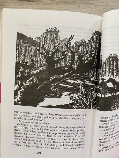 Krásna stará retro kniha stopy jazdec v maske zane,