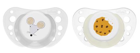 Chicco silikónový cumlík physio forma air lumi gre, chicco