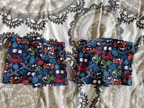 Detske chlapcenske plavky decathlon dvojicky, decathlon,98