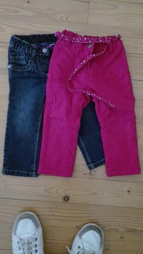 Zateplene nohavice, lupilu,86