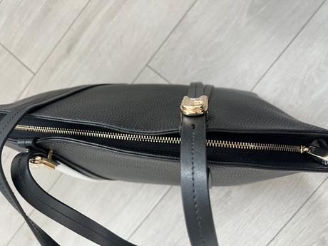 Furla shopper tote čierna / zlatá large, originál, furla