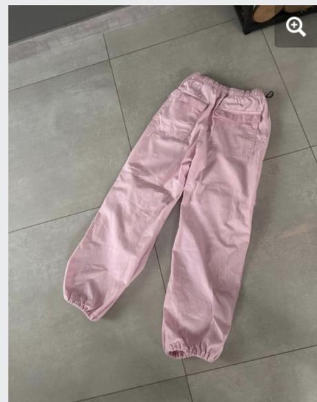 H&m cargo široké nohavice, h&m,158