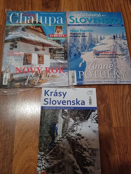 Predám časopis moja chalupa a varecha a marianne v, 