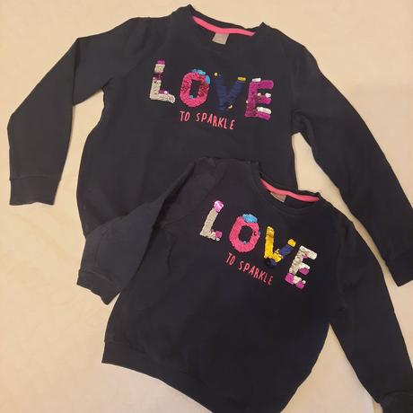 Dievcenske mikiny 104 a 128, pepco,104