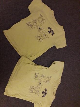 Tričká zelené 2 ks, 98