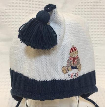 Zimná chlapčenská čiapka jamiks bear, 74 / 80 / 86