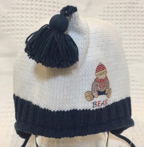 Zimná chlapčenská čiapka jamiks bear, 74 / 80 / 86