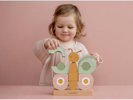 Little dutch motýľ drevený skladací, 